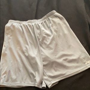 Asics xl gray shorts